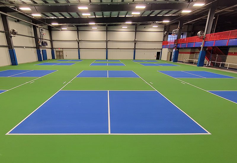Commercial Indoor Pickleball Court HCA Sports